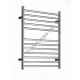 JIS Ouse 620mm Electric stainless steel heated towel rail